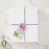 Ich hoffe, Sie hatten einen großen Slide Danke, da Geschenkanhänger (Mit Garn)