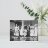 Ich hoffe, Sie sind besser Gefühl in No Time Postc Postkarte (Stehend Vorderseite)