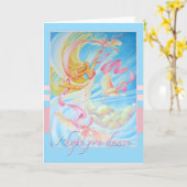 Ich hoffe Sie Tanz-Gruß-Karte Karte (Gelbe Blume)