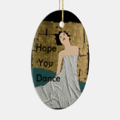 Ich hoffe Sie Tanz Keramikornament (Rechts)