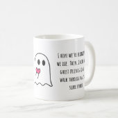 Ich hoffe, wir sind Freunde, bis wir Freundschaft  Kaffeetasse (VorderseiteRechts)