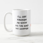 Ich hole Kraken - 15 oz.Tasse Kaffeetasse (Links)