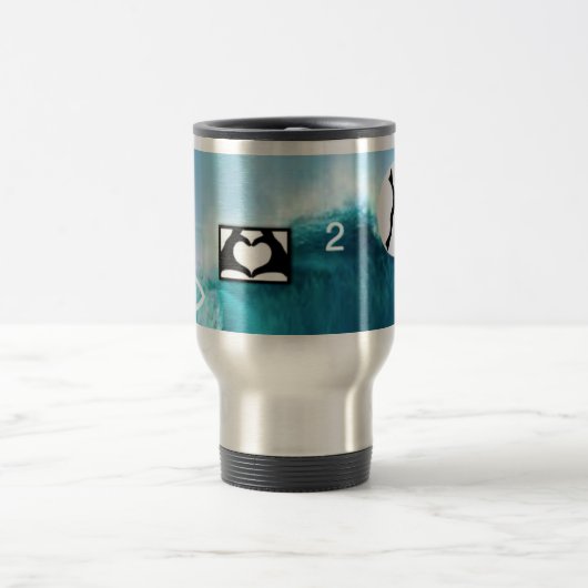 Ich höre 2 Boog Travel Mug Reisebecher (Mittel)