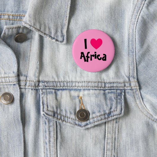 Ich höre Afrika Button (Beispiel)