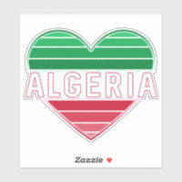 Ich höre Algerien, algerische Flaggenfarben