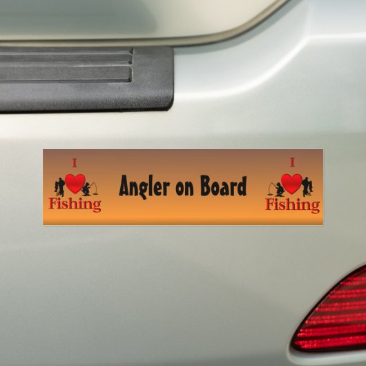 Ich höre Angeln Autoaufkleber (Auf Auto)