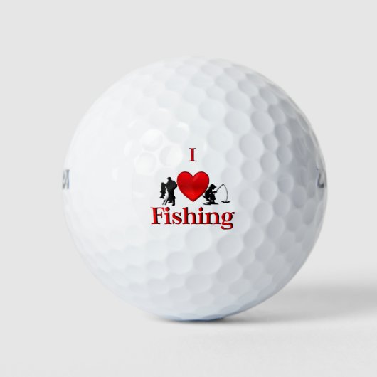Ich höre Angeln Golfball (Vorderseite)