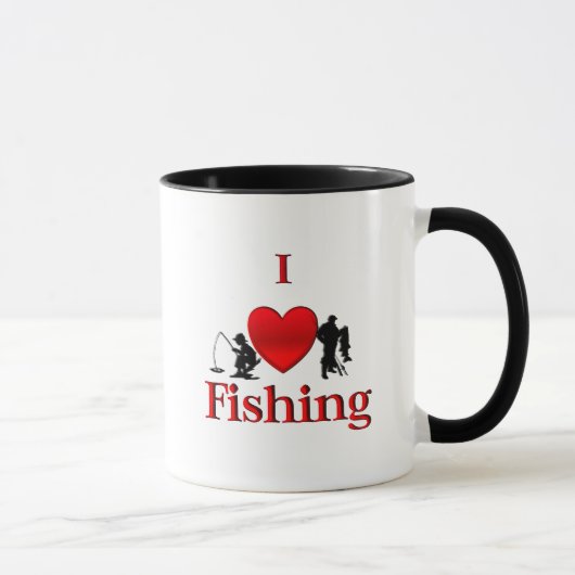 Ich höre Angeln Tasse (Rechts)