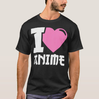 Ich höre Anime I Liebe Anime T-Shirt