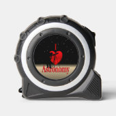 Ich höre Astronomie Maßband (Vorderseite)