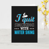 Ich höre auf zu rauchen karte (Gelbe Blume)