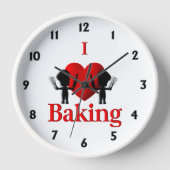 Ich höre Bäcker backen Uhr (Vorderseite)