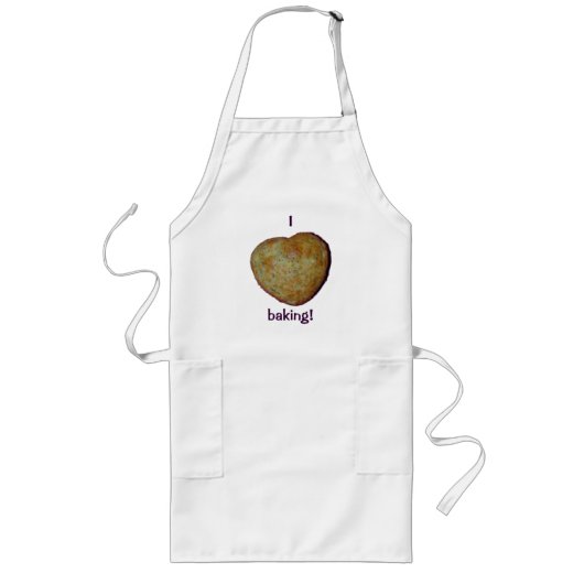 Ich höre Baking Lemon Poppyseed Schürze (Vorne)