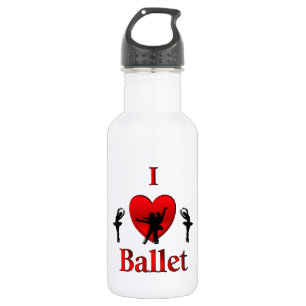 Ich höre Ballet Edelstahlflasche