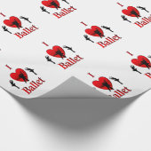 Ich höre Ballet Geschenkpapier (Ecke)