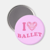 Ich höre Ballet Magnet (Vorderseite/Rückseite)