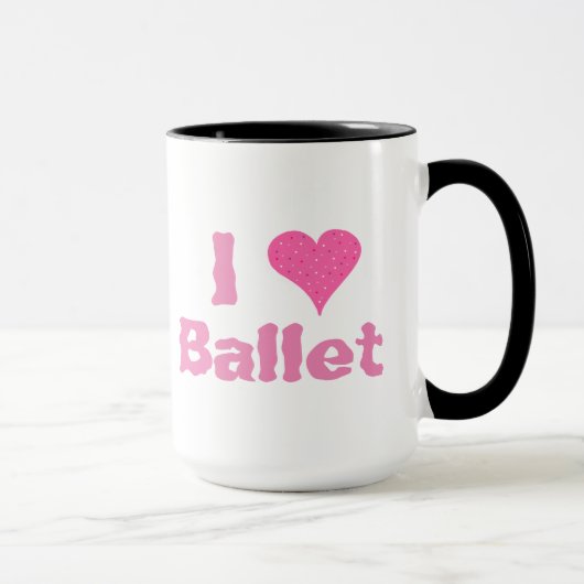Ich höre Ballet Tasse (Rechts)