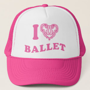 Ich höre Ballet Truckerkappe