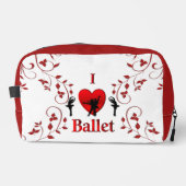 Ich höre Ballet Waschbeutel (Vorderseite)