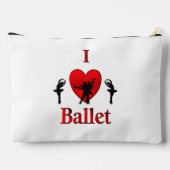 Ich höre Ballet Zubehörtasche (Rückseite)