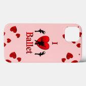 Ich höre Balletttanz Case-Mate iPhone Hülle (Rückseite (Horizontal))