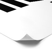 Ich höre Bangkok [Krung Thep] Poster (Ecke)