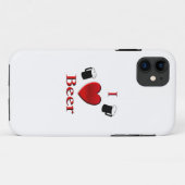 Ich höre Bierdesign Case-Mate iPhone Hülle (Rückseite (Horizontal))