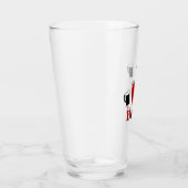 Ich höre Bierdesign Glas (Rechts)