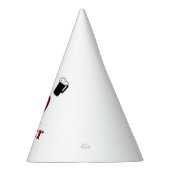 Ich höre Bierdesign Partyhütchen (Rechts)