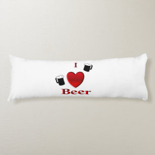 Ich höre Bierdesign Seitenschläferkissen