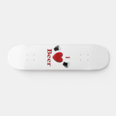 Ich höre Bierdesign Skateboard (Horizontal)