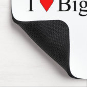 Ich höre Big Daddy Mousepad (Ecke)
