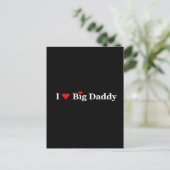 Ich höre Big Daddy Postkarte (Stehend Vorderseite)