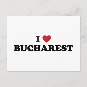 Ich höre Bukarest Rumänien Postkarte