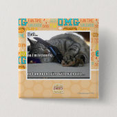 Ich höre button (Vorderseite)