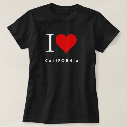 Ich höre California blk Womens T - Shirt (Design vorne)