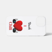 Ich höre Chili Personal iPhone Hülle (Rückseite (Horizontal))