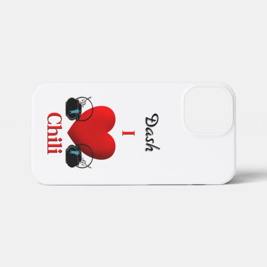 Ich höre Chili Personal iPhone Hülle (Rückseite (Horizontal))