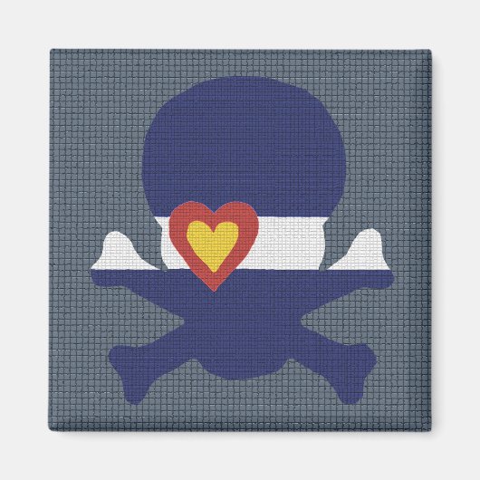 Ich höre Colorado Skull! Magnet (Vorne)