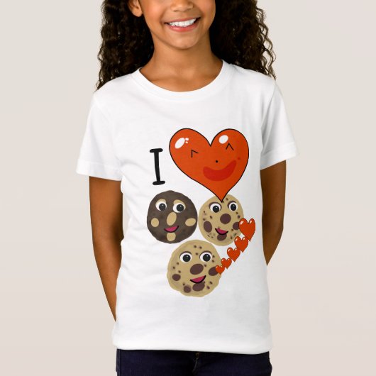Ich höre Cookies T-Shirt (Vorderseite)