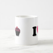 Ich höre Cupcakes Kaffeetasse (Mittel)