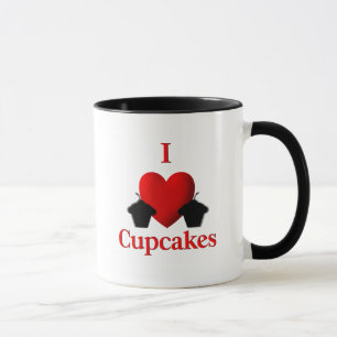 Ich höre Cupcakes Tasse