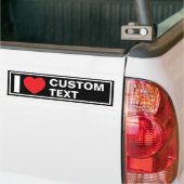 Ich höre Custom Modern Black Autoaufkleber (Auf Lkw)