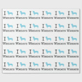 Ich höre Dackeln Geschenkpapier (Flach)