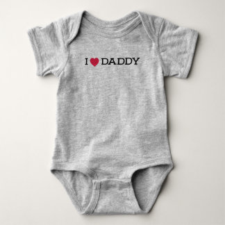 Ich höre Daddy Baby Bodysuit One-Stück Baby Strampler