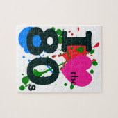 Ich höre das 80er-Puzzle Puzzle (Horizontal)