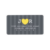 Ich höre das Adressetikett (Vorne)