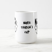 Ich höre das Leben der Krankenschwester | Funny Nu Kaffeetasse (Mittel)