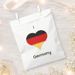 Ich höre deutsche Flagge Geschenktütchen