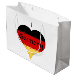 Ich höre deutsche Flagge Große Geschenktüte
